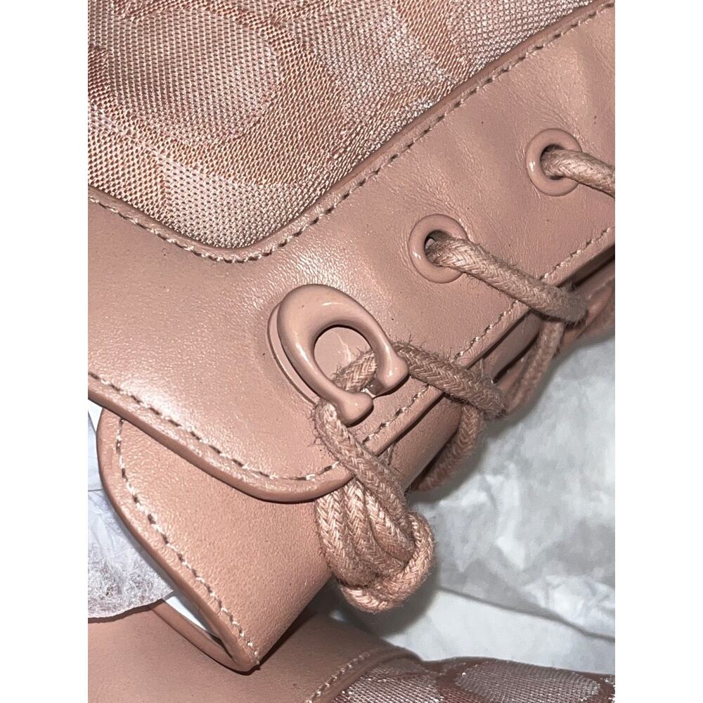 Coach Lana Mesh Bootie C4401 Dusty Rose Women’s Sz 9B NIB Rare Sold Out - Picture 13 of 16